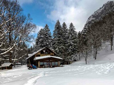 Il rifugio Pian delle Gorre | Archivio APAM